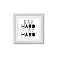 Picture of Nap Hard Play Hard II _GroupedProduct_Square_Mini_ _GroupedProduct_Square_Framed_Matted_
