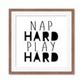 Picture of Nap Hard Play Hard II _GroupedProduct_Square_Mini_ _GroupedProduct_Square_Framed_Matted_