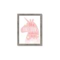 Picture of The Unicorns made me _GroupedProduct_Rectangle_Portrait_Mini_ _GroupedProduct_Rectangle_Portrait_Framed_Matted_
