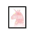 Picture of The Unicorns made me _GroupedProduct_Rectangle_Portrait_Mini_ _GroupedProduct_Rectangle_Portrait_Framed_Matted_