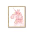 Picture of The Unicorns made me _GroupedProduct_Rectangle_Portrait_Mini_ _GroupedProduct_Rectangle_Portrait_Framed_Matted_