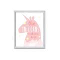 Picture of The Unicorns made me _GroupedProduct_Rectangle_Portrait_Mini_ _GroupedProduct_Rectangle_Portrait_Framed_Matted_