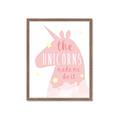 Picture of The Unicorns made me _GroupedProduct_Rectangle_Portrait_Mini_ _GroupedProduct_Rectangle_Portrait_Framed_Matted_
