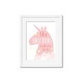 Picture of The Unicorns made me _GroupedProduct_Rectangle_Portrait_Mini_ _GroupedProduct_Rectangle_Portrait_Framed_Matted_