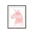 Picture of The Unicorns made me _GroupedProduct_Rectangle_Portrait_Mini_ _GroupedProduct_Rectangle_Portrait_Framed_Matted_