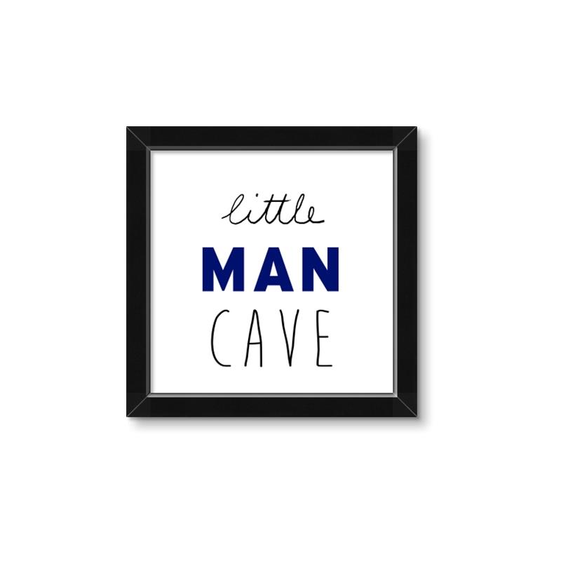 Picture of Little Man Cave _GroupedProduct_Square_Mini_ _GroupedProduct_Square_Framed_Matted_
