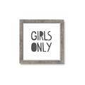 Picture of Girls Only _GroupedProduct_Square_Mini_ _GroupedProduct_Square_Framed_Matted_