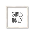 Picture of Girls Only _GroupedProduct_Square_Mini_ _GroupedProduct_Square_Framed_Matted_