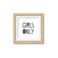 Picture of Girls Only _GroupedProduct_Square_Mini_ _GroupedProduct_Square_Framed_Matted_