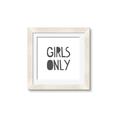 Picture of Girls Only _GroupedProduct_Square_Mini_ _GroupedProduct_Square_Framed_Matted_