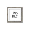 Picture of Girls Only _GroupedProduct_Square_Mini_ _GroupedProduct_Square_Framed_Matted_