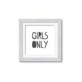 Picture of Girls Only _GroupedProduct_Square_Mini_ _GroupedProduct_Square_Framed_Matted_