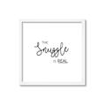 Picture of The Snuggle is Real _GroupedProduct_Square_Mini_ _GroupedProduct_Square_Framed_Matted_