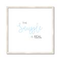 Picture of The Snuggle is Real Blue _GroupedProduct_Square_Mini_ _GroupedProduct_Square_Framed_Matted_