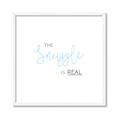 Picture of The Snuggle is Real Blue _GroupedProduct_Square_Mini_ _GroupedProduct_Square_Framed_Matted_
