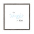 Picture of The Snuggle is Real Blue _GroupedProduct_Square_Mini_ _GroupedProduct_Square_Framed_Matted_