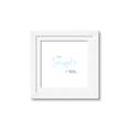 Picture of The Snuggle is Real Blue _GroupedProduct_Square_Mini_ _GroupedProduct_Square_Framed_Matted_