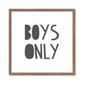 Picture of Boys Only  _GroupedProduct_Square_Mini_ _GroupedProduct_Square_Framed_Matted_