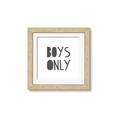 Picture of Boys Only  _GroupedProduct_Square_Mini_ _GroupedProduct_Square_Framed_Matted_