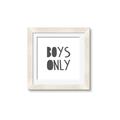Picture of Boys Only  _GroupedProduct_Square_Mini_ _GroupedProduct_Square_Framed_Matted_