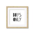 Picture of Boys Only  _GroupedProduct_Square_Mini_ _GroupedProduct_Square_Framed_Matted_