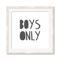 Picture of Boys Only  _GroupedProduct_Square_Mini_ _GroupedProduct_Square_Framed_Matted_