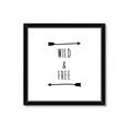Picture of Wild & Free _GroupedProduct_Square_Mini_ _GroupedProduct_Square_Framed_Matted_