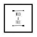 Picture of Wild & Free _GroupedProduct_Square_Mini_ _GroupedProduct_Square_Framed_Matted_