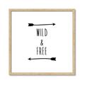Picture of Wild & Free _GroupedProduct_Square_Mini_ _GroupedProduct_Square_Framed_Matted_