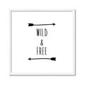 Picture of Wild & Free _GroupedProduct_Square_Mini_ _GroupedProduct_Square_Framed_Matted_