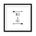 Picture of Wild & Free _GroupedProduct_Square_Mini_ _GroupedProduct_Square_Framed_Matted_