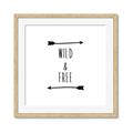Picture of Wild & Free _GroupedProduct_Square_Mini_ _GroupedProduct_Square_Framed_Matted_