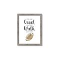 Picture of Crawl Walk Football _GroupedProduct_Rectangle_Portrait_Mini_ _GroupedProduct_Rectangle_Portrait_Framed_Matted_