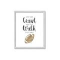 Picture of Crawl Walk Football _GroupedProduct_Rectangle_Portrait_Mini_ _GroupedProduct_Rectangle_Portrait_Framed_Matted_