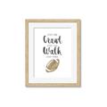 Picture of Crawl Walk Football _GroupedProduct_Rectangle_Portrait_Mini_ _GroupedProduct_Rectangle_Portrait_Framed_Matted_