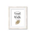 Picture of Crawl Walk Football _GroupedProduct_Rectangle_Portrait_Mini_ _GroupedProduct_Rectangle_Portrait_Framed_Matted_