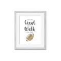 Picture of Crawl Walk Football _GroupedProduct_Rectangle_Portrait_Mini_ _GroupedProduct_Rectangle_Portrait_Framed_Matted_