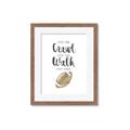 Picture of Crawl Walk Football _GroupedProduct_Rectangle_Portrait_Mini_ _GroupedProduct_Rectangle_Portrait_Framed_Matted_
