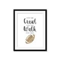 Picture of Crawl Walk Football _GroupedProduct_Rectangle_Portrait_Mini_ _GroupedProduct_Rectangle_Portrait_Framed_Matted_