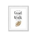 Picture of Crawl Walk Football _GroupedProduct_Rectangle_Portrait_Mini_ _GroupedProduct_Rectangle_Portrait_Framed_Matted_