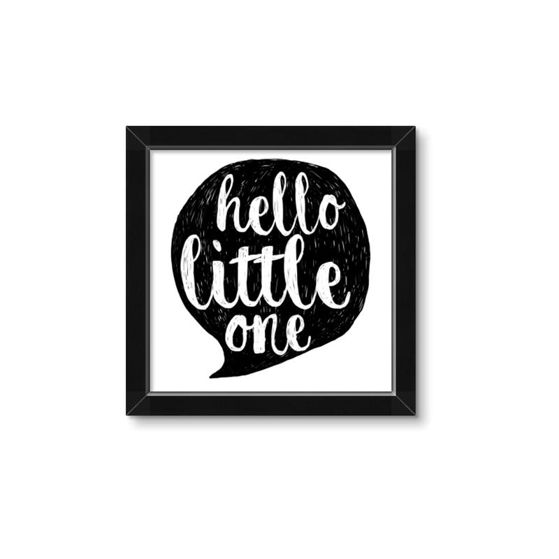 Picture of Hello Little One _GroupedProduct_Square_Mini_ _GroupedProduct_Square_Framed_Matted_