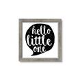 Picture of Hello Little One _GroupedProduct_Square_Mini_ _GroupedProduct_Square_Framed_Matted_