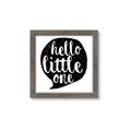 Picture of Hello Little One _GroupedProduct_Square_Mini_ _GroupedProduct_Square_Framed_Matted_