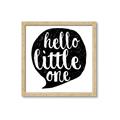 Picture of Hello Little One _GroupedProduct_Square_Mini_ _GroupedProduct_Square_Framed_Matted_