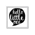 Picture of Hello Little One _GroupedProduct_Square_Mini_ _GroupedProduct_Square_Framed_Matted_