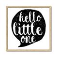 Picture of Hello Little One _GroupedProduct_Square_Mini_ _GroupedProduct_Square_Framed_Matted_