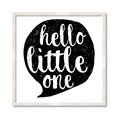 Picture of Hello Little One _GroupedProduct_Square_Mini_ _GroupedProduct_Square_Framed_Matted_