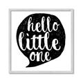 Picture of Hello Little One _GroupedProduct_Square_Mini_ _GroupedProduct_Square_Framed_Matted_