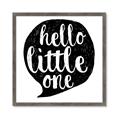Picture of Hello Little One _GroupedProduct_Square_Mini_ _GroupedProduct_Square_Framed_Matted_