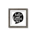 Picture of Hello Little One _GroupedProduct_Square_Mini_ _GroupedProduct_Square_Framed_Matted_